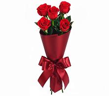 Букет 5 Красных роз Эдлесс Лав в Крутинке