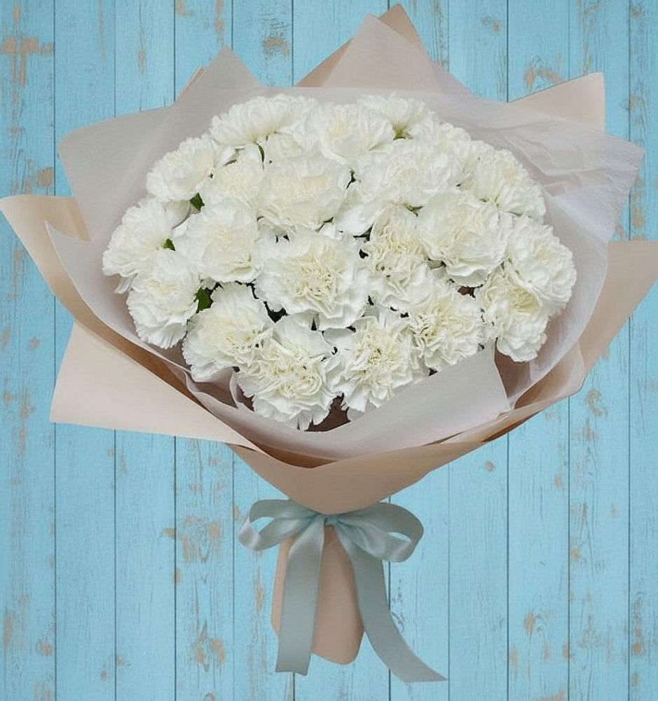 Букет цветов из: Гвоздики в Крутинке