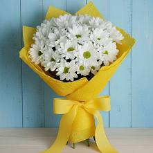 Букет цветов из:  Хризантемы #REPLACE_PRED# Крутинке