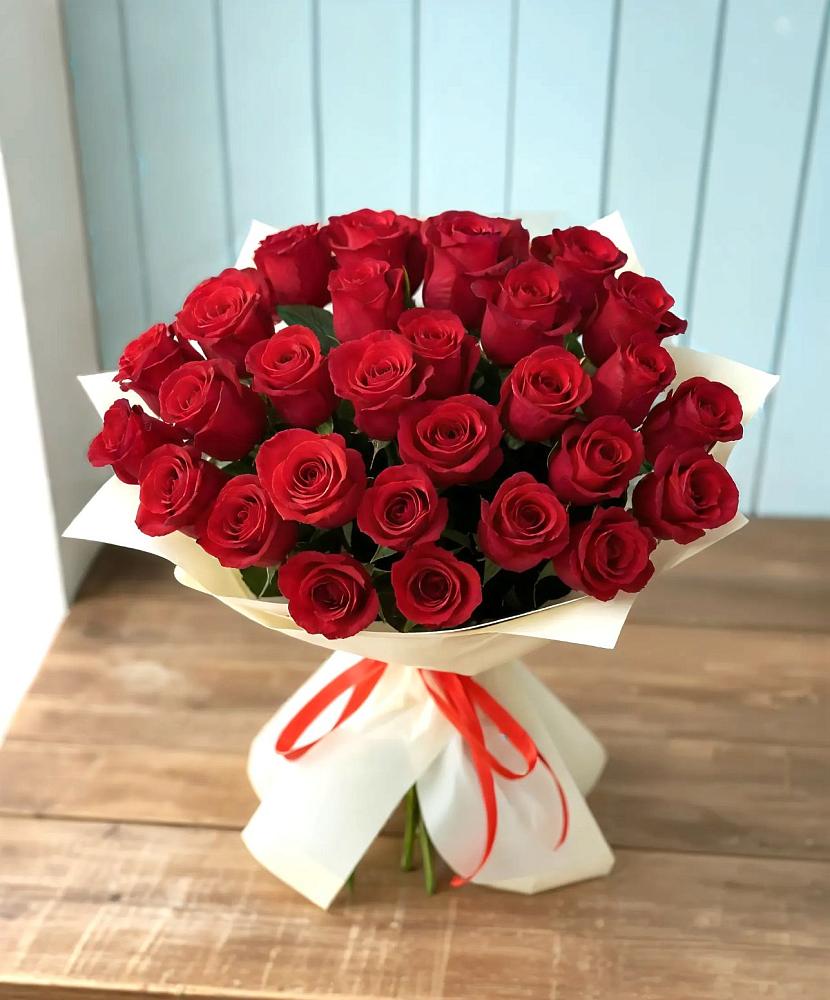 Букет 29 Красных роз в Крутинке