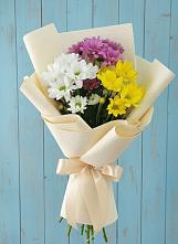 Букет цветов из:  Хризантемы в Крутинке