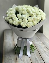 Букет 35 Белых роз в Крутинке