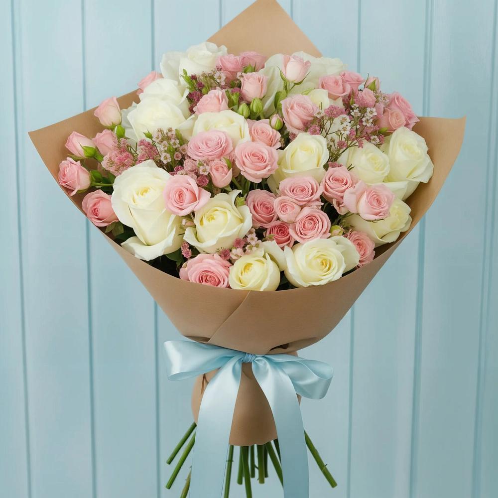 Букет цветов из: Розы в Крутинке