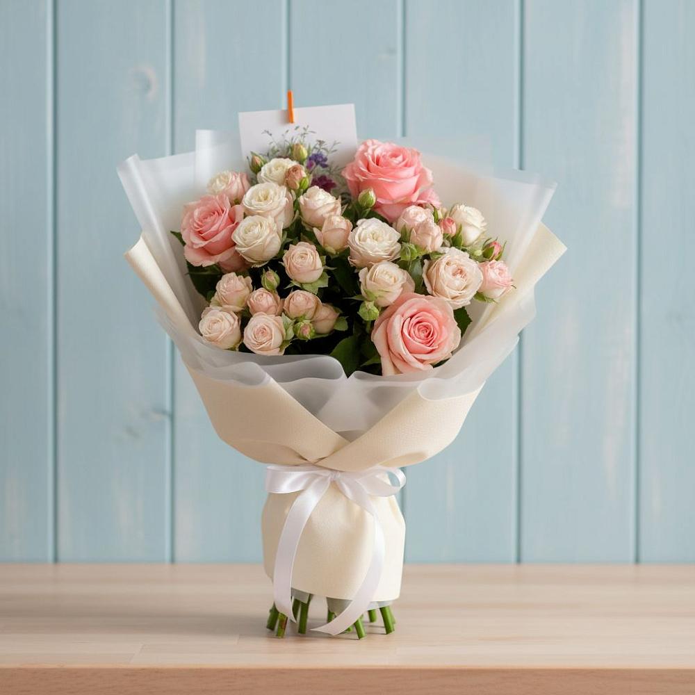 Букет цветов из: Розы в Крутинке