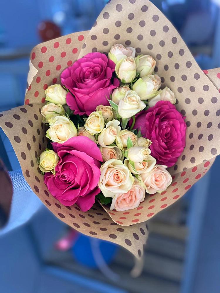 Букет цветов из: Розы в Крутинке