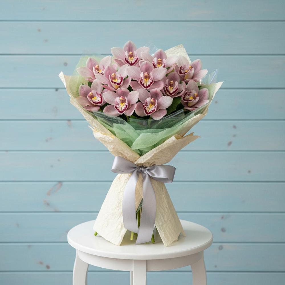 Букет цветов из: Орхидеи и Розы в Крутинке