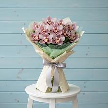 Букет цветов из:  Орхидеи и Розы в Крутинке