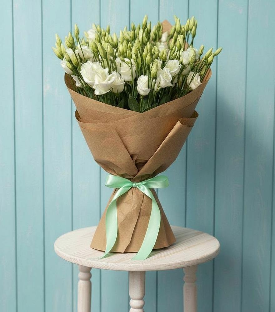 Букет цветов из: Лизиантусы в Крутинке