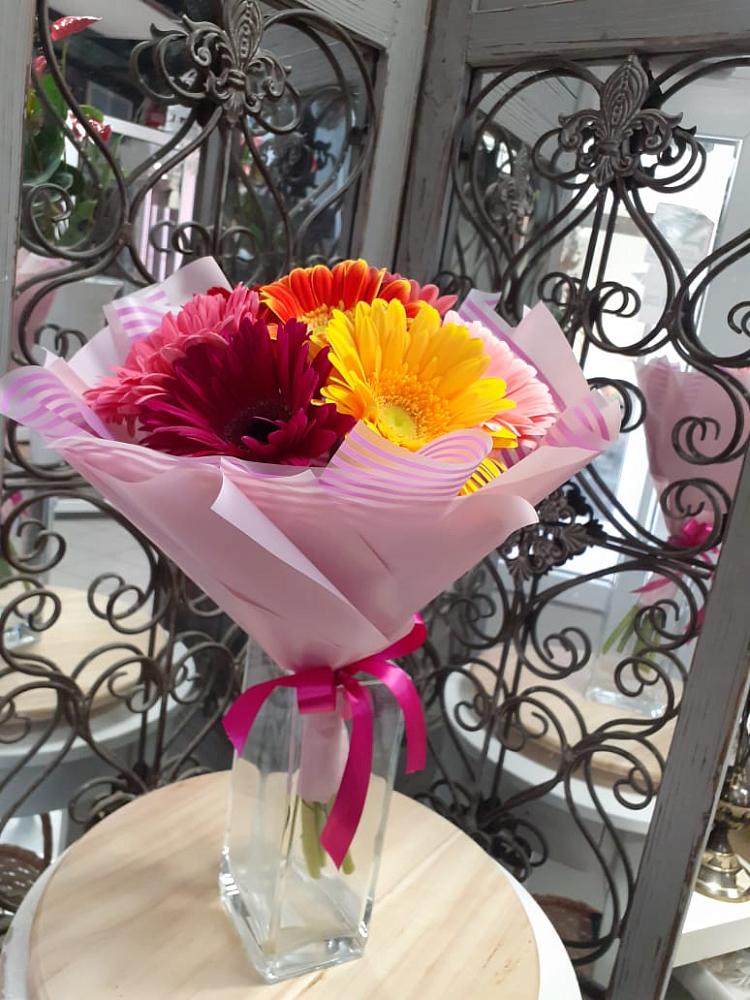 Букет цветов из: Герберы в Крутинке