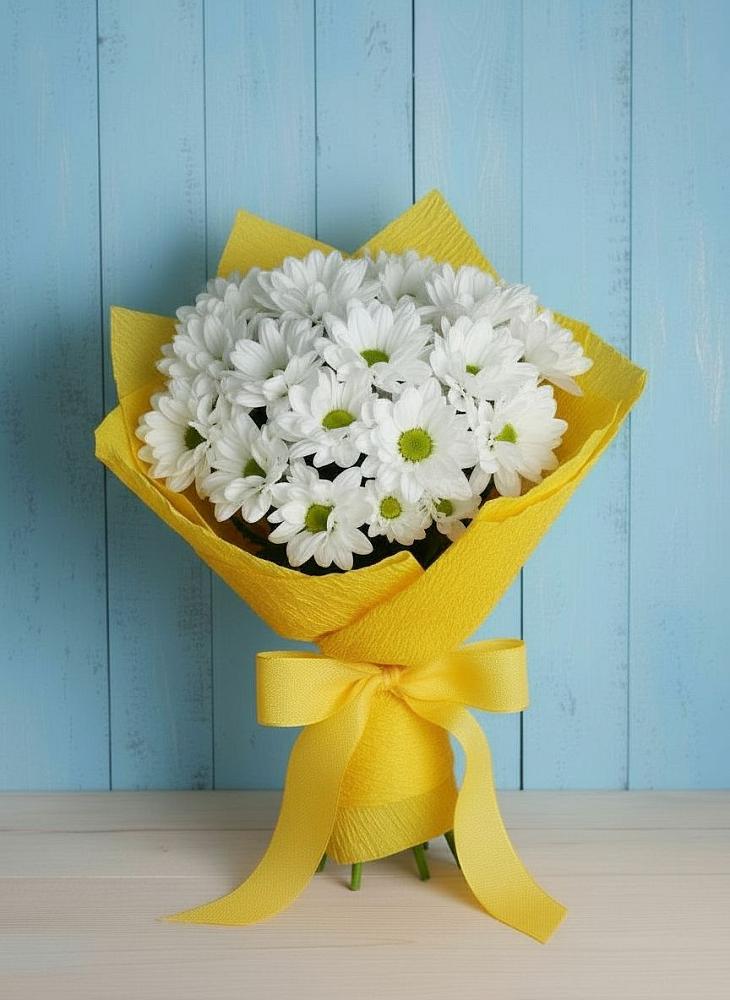 Букет цветов из: Хризантемы в Крутинке