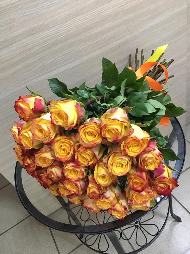 Букет Желтые розы в Крутинке