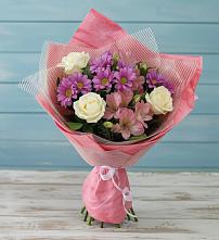Букет цветов из:  Герберы в Крутинке