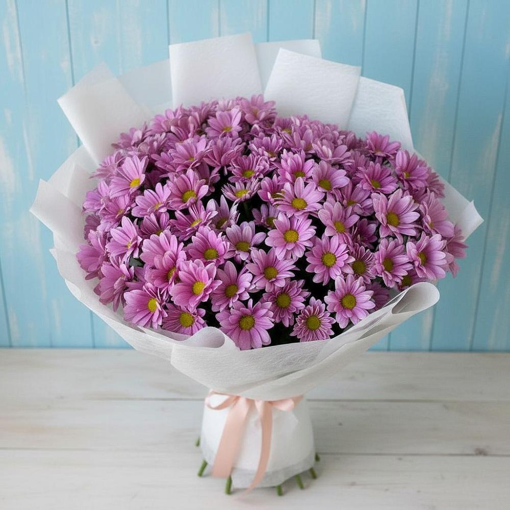 Букет цветов из: Хризантемы в Крутинке