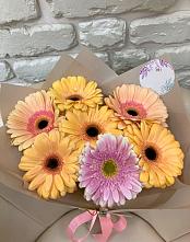 Букет цветов из:  Герберы #REPLACE_PRED# Крутинке