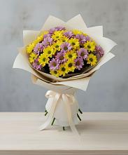 Букет цветов из:  Хризантемы в Крутинке
