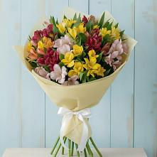 Букет цветов из:  Альстромерии в Крутинке