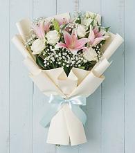 Букет цветов из:  Лилии в Крутинке